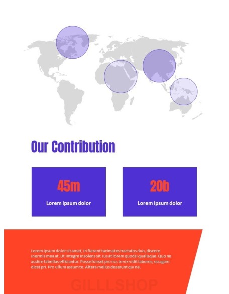 Business Multipurpose Annual Report Proposal Presentation Templates