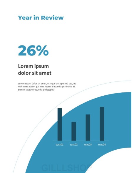 Annual Report Template Design Interactive PPT