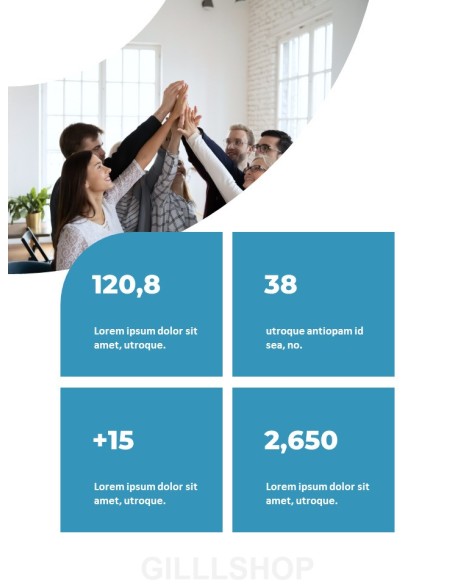 Annual Report Template Design Interactive PPT