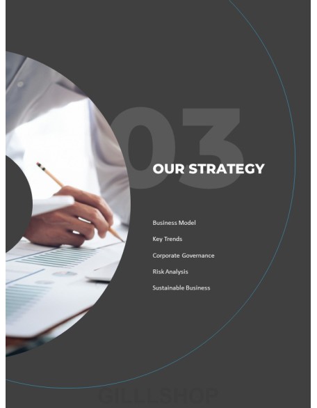 Annual Report Template Design Interactive PPT