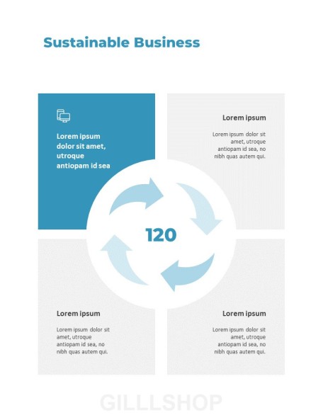 Annual Report Template Design Interactive PPT