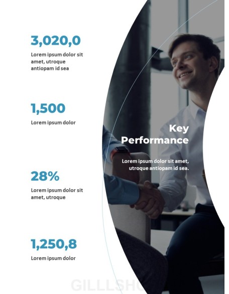 Annual Report Template Design Interactive PPT