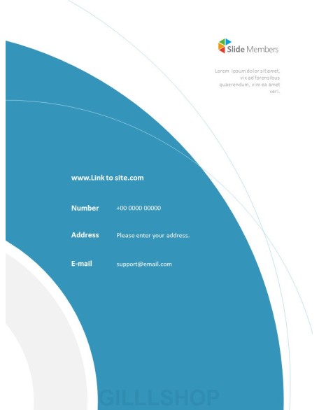 Annual Report Template Design Interactive PPT