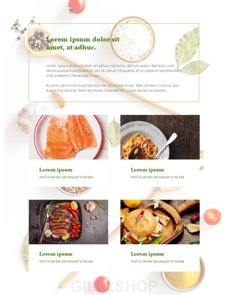 Enjoy Cooking Template Layout PPT Presentation