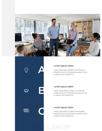 Blue Layout Annual Report Best Presentation Design