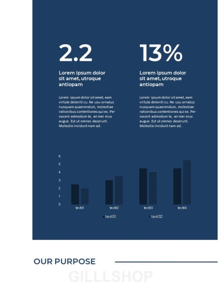 Blue Layout Annual Report Best Presentation Design