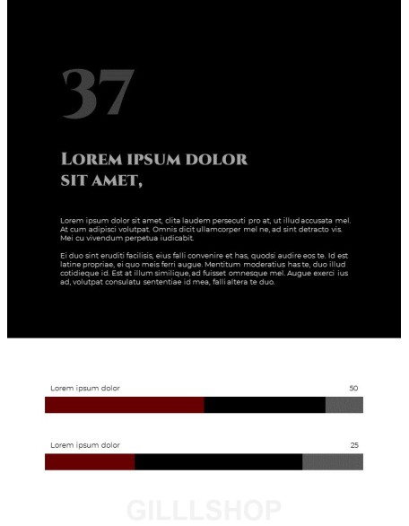 Homme Theme Desgin Template PowerPoint Templates