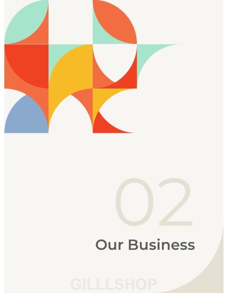 Abstract Annual Report Template PPT Presentation Samples