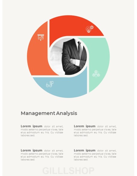 Abstract Annual Report Template PPT Presentation Samples