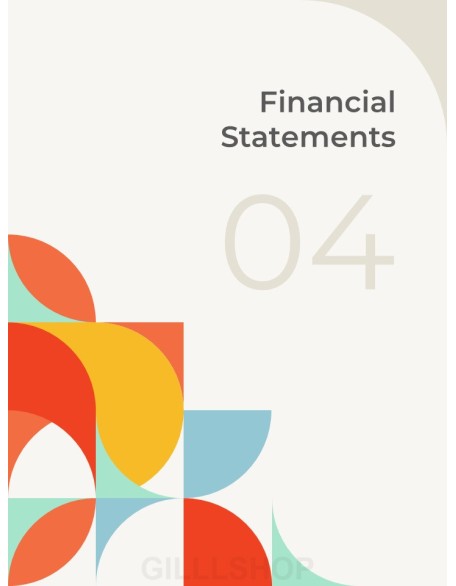 Abstract Annual Report Template PPT Presentation Samples