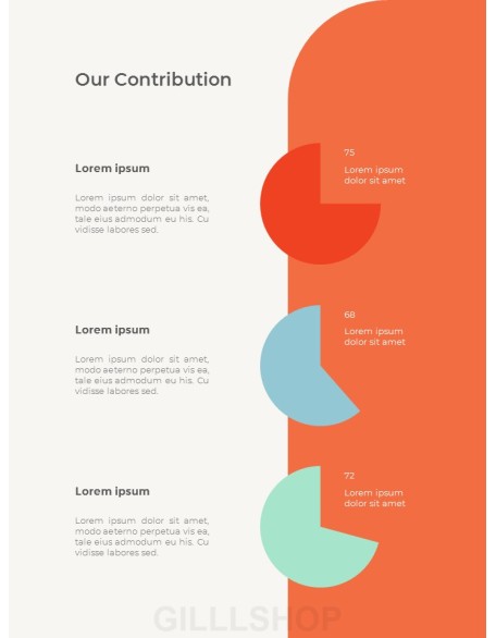 Abstract Annual Report Template PPT Presentation Samples