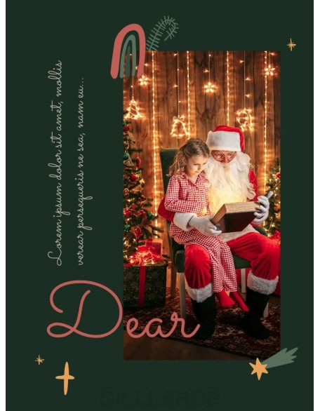 Merry Christmas Theme Design Template professional presentation