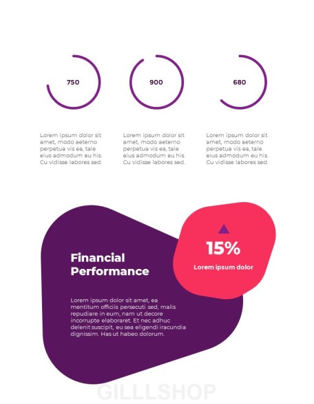 Abstract Back Business Report PowerPoint Presentation Examples