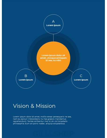 Medical Scientific Research Annual Report presentation slide design