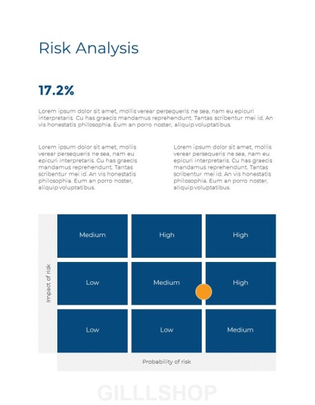 Medical Scientific Research Annual Report presentation slide design