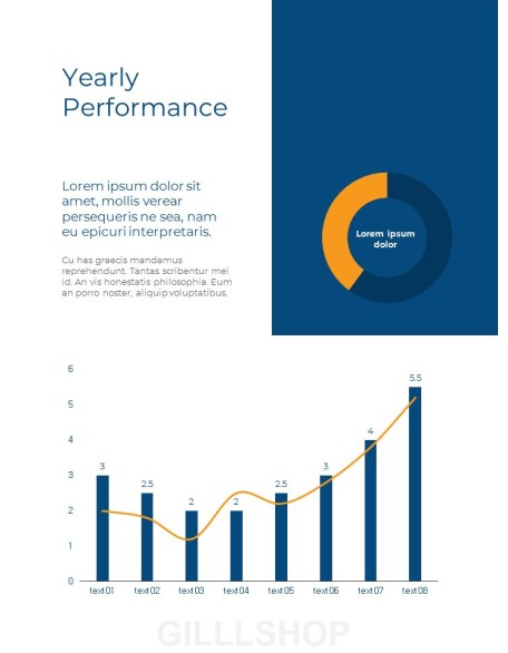 Medical Scientific Research Annual Report presentation slide design