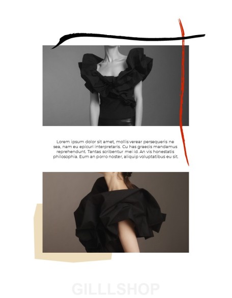 Fashion Research Book Layout Design powerpoint presentation download