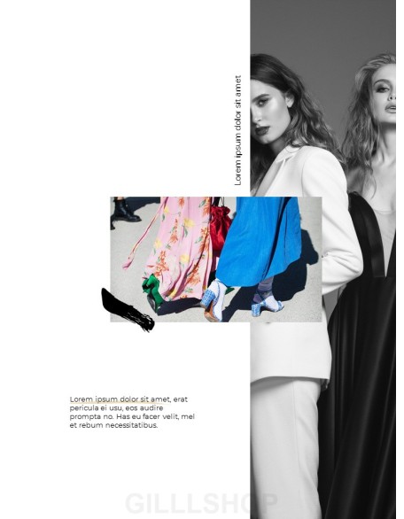 Fashion Research Book Layout Design powerpoint presentation download