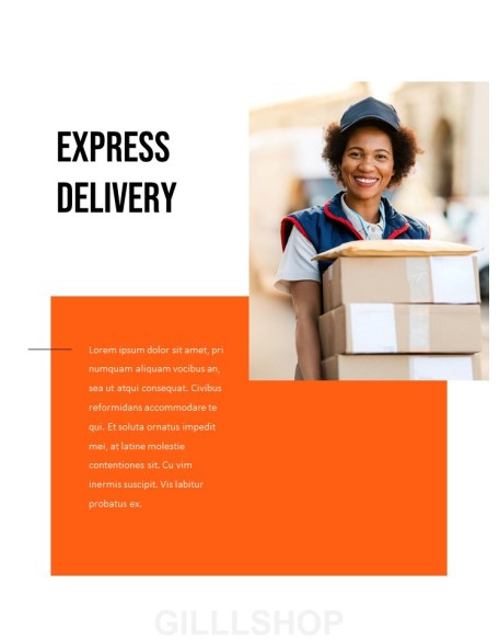 Express Delivery Company Interactive PPT