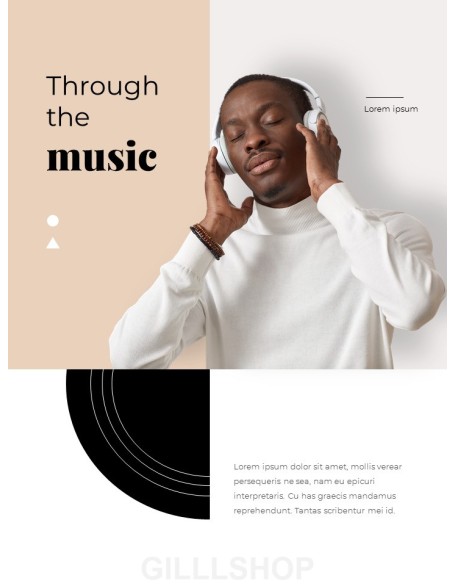 Music Vertical Template Design ppt ppt