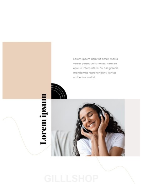 Music Vertical Template Design ppt ppt