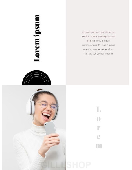 Music Vertical Template Design ppt ppt