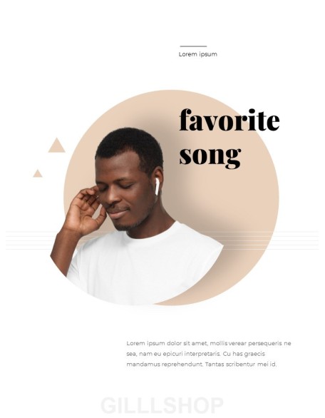 Music Vertical Template Design ppt ppt