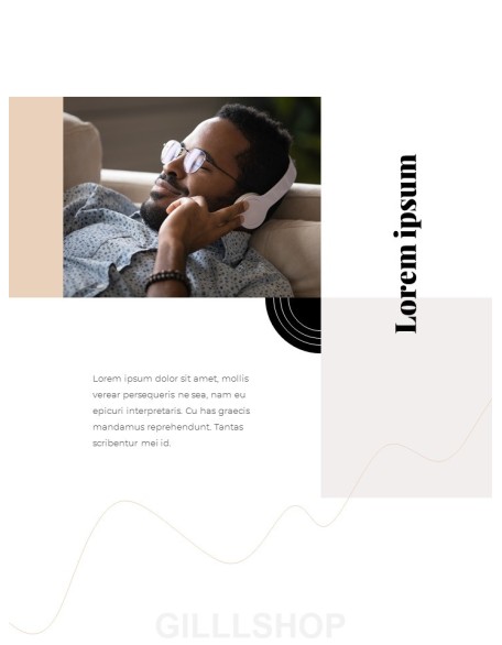 Music Vertical Template Design ppt ppt