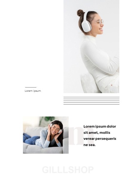 Music Vertical Template Design ppt ppt