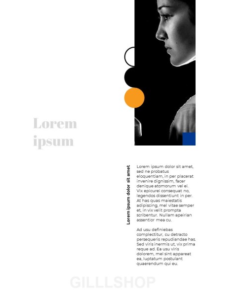 Art Poster Design Vertical Template