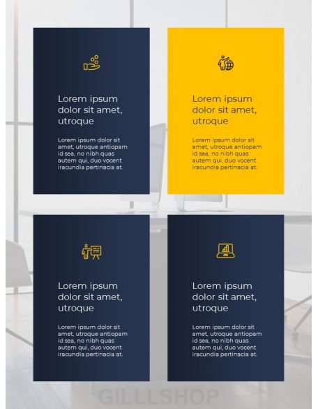 Vertical Design Template Business Proposal