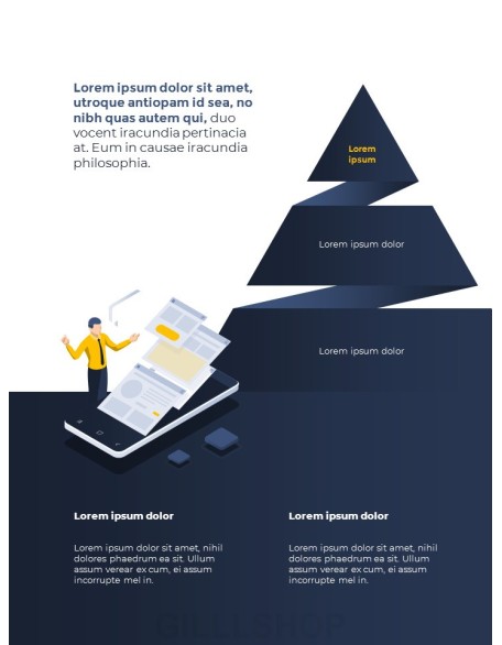 Vertical Design Template Business Proposal