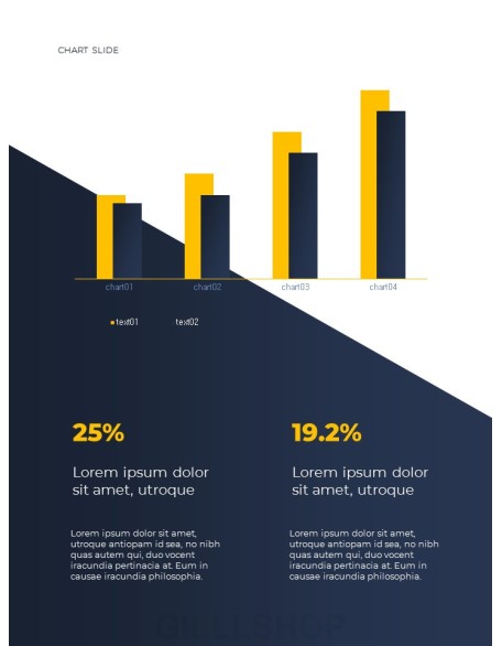 Vertical Design Template Business Proposal