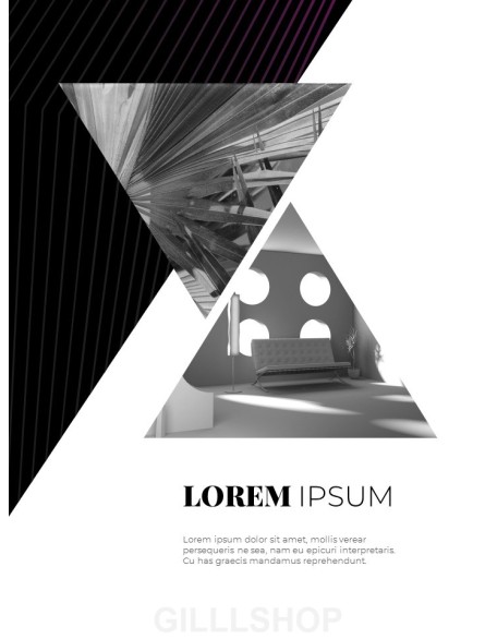 Geometric Design Background Vertical Template Best PowerPoint Presentation Templates