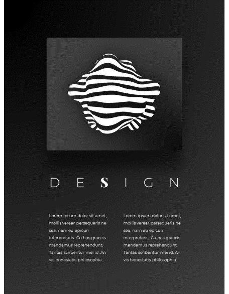 Geometric Design Background Vertical Template Best PowerPoint Presentation Templates