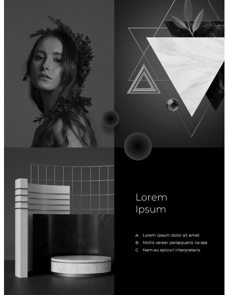 Geometric Design Background Vertical Template Best PowerPoint Presentation Templates