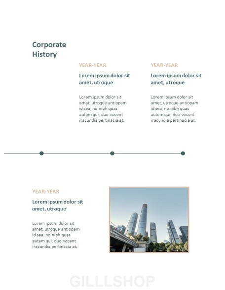 Best Business Brochure Vertical Design company profile ppt template