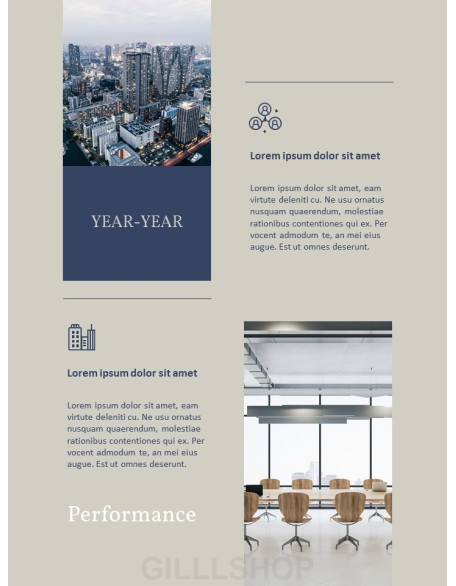 Corporate Business Report PowerPoint Presentation Design