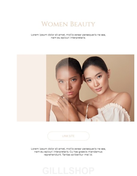 Cosmetic Brand Beauty Theme presentation slide design