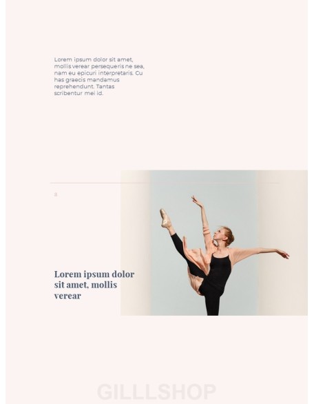 Dance Theme Vertical Poster Presentation Templates