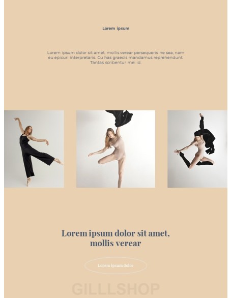 Dance Theme Vertical Poster Presentation Templates