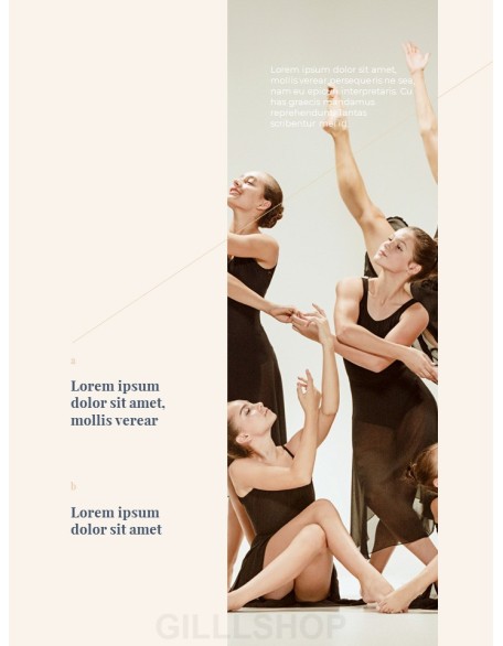 Dance Theme Vertical Poster Presentation Templates