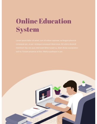 Online Education powerpoint presentation download