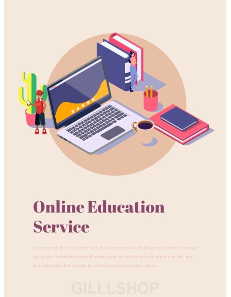 Online Education powerpoint presentation download