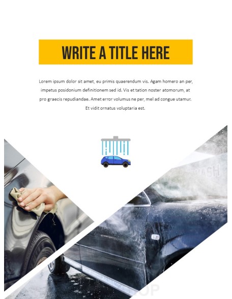 Car Wash Best PPT Design