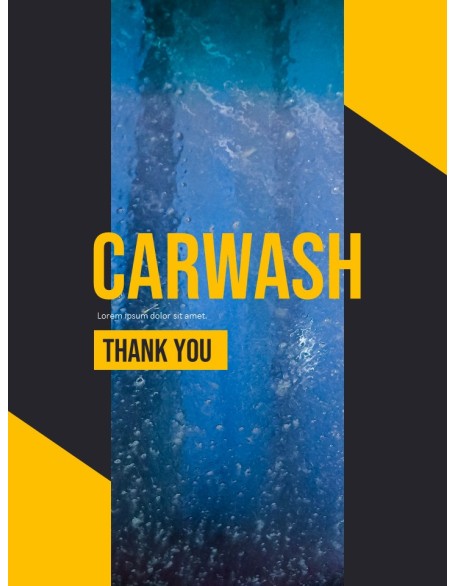 Car Wash Best PPT Design