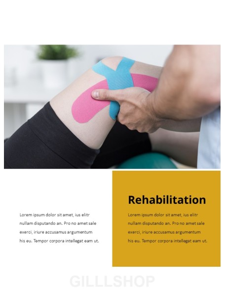 rehabilitation center Easy PPT Template