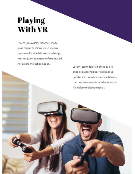 Virtual Reality Interactive PPT