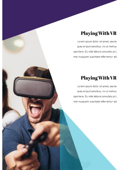 Virtual Reality Interactive PPT