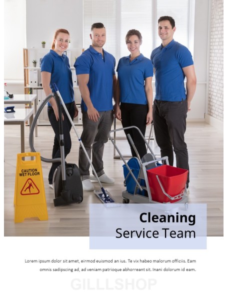 Cleaning Service Company PowerPoint Slides